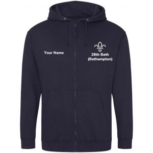 Bathampton Scouts Zipped Hoodie